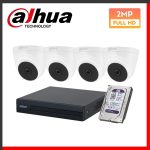 Combo 4 Camera Dahua HDCVI 2MP hồng ngoại