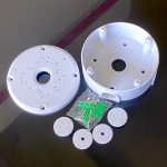 Hộp kỹ thuật tròn cho camera đường kính 12cm chống nước IP66