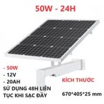 Pin NLMT Himedia solar 50W/20AH 12V (dùng cho camera)