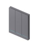 Công tắc thông minh Blend Pro 3 nút LifeSmart LS240-GR3 (Màu xám)