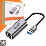Bộ chuyển USB 3.0 to RJ45 LAN Gigabit Bamba