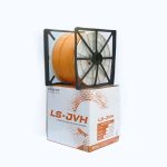 Cáp mạng Việt Hàn LS CAT6A FTP 24AWG 4 PRS - PE, thép treo có dầu chống ẩm LS-DVH