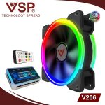 Bộ Kit 3 Fan case V206 Led RGB