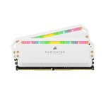 Kit RAM PC Corsair Dominator Platinum RGB White 64GB DDR5 (2x32GB)