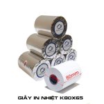 Giấy in bill K80x65mm Oji Nhật (Thùng 50 cuộn)