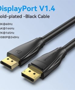 Cáp DisplayPort Vention DP 1.4 8K@60Hz HCDBJ 5m