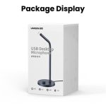 Micro thu âm Livestream để bàn cổng USB & Audio 3.5mm Ugreen 90416 CM564