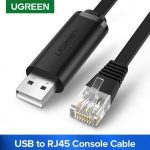 Cáp lập trình Console USB to RJ45 FTDI Ugreen 50773 dài 1.5m