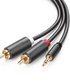 Cáp Audio 3.5mm to RCA (hoa sen) mạ vàng dài 3 mét Ugreen 10512