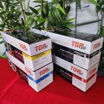 Hộp mực laser màu vàng Topjet CRG069 (có chip) cho máy in Canon 673CDW/674CX/MF752CDW/754CDW