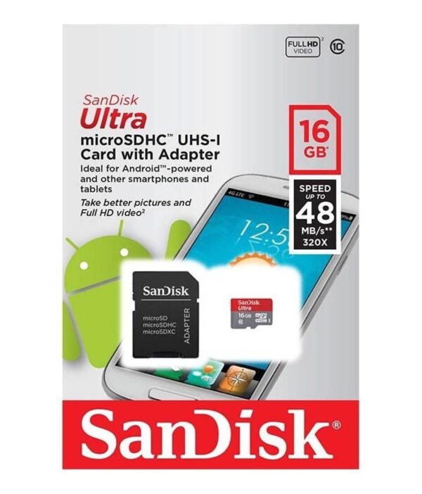 Thẻ nhớ camera Sandisk 16gb