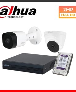 Combo 2 Camera Dahua HDCVI 2MP hồng ngoại