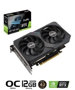 Card đồ họa ASUS Dual GeForce RTX 3060 OC Edition V2 12GB GDDR6 (DUAL-RTX3060-O12G-V2)