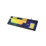 Bàn phím cơ Gaming Edra EK302 (Vàng + Xanh)