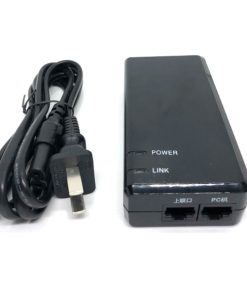 Nguồn PoE injector HuntKey 52V 0.5A Gigabit (chạy được dây 4 lõi 1236)