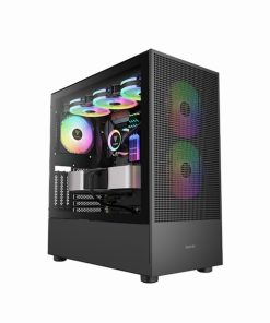 Case Gamdias Talos M3 Mesh Elite Black (kèm 3 fan RGB)