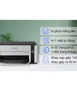 Máy in phun trắng đen đơn năng Epson M1100 STD