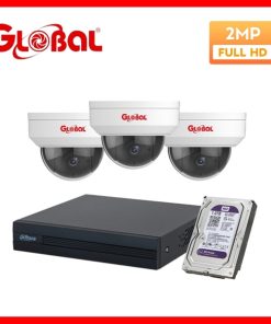 Combo 3 Camera IPC Global 2.0 Mpx