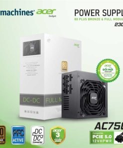 Nguồn máy tính Acer AC750 750W 80 Plus Bronze emachines
