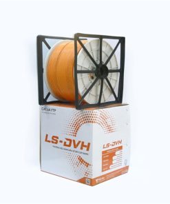Cáp mạng Việt Hàn LS CAT6A FTP 24AWG 4 PRS - PE, thép treo có dầu chống ẩm LS-DVH