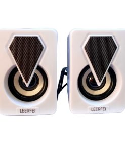 Loa máy tính E-1046 (Led RGB) - Màu trắng