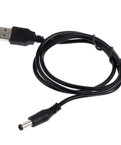 Dây nguồn USB sang chân tròn DC 5.5 x 2.1mm dài 1M