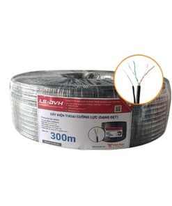 Cáp mạng LS CAT3 (4 lõi cường lực) Cuộn 300 mét