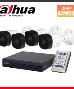 Combo 4 Camera Dahua HDCVI 2MP hồng ngoại