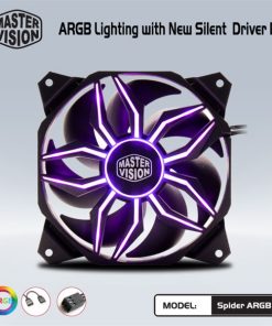 Fan Case Spider Full Led ARGB