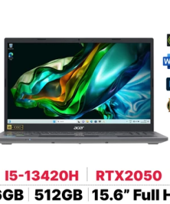 Laptop Acer Gaming Aspire 5 A515 58GM 51LB Core i5-13420H/16GB DDR5/512GB SSD NVMe/RTX 2050 4GB/Full HD/Win11 (2nd)