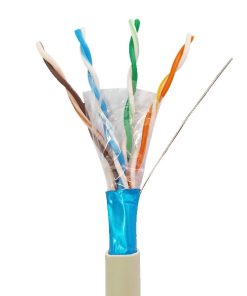 Cáp mạng VCOM CAT5E FTP 4 PAIRS 24AWG đồng nguyên chất