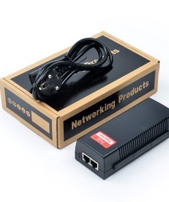 Switch PoE 2 port 10/100M 48V-56V 1A công suất cao (chạy dây 8 lõi 45+ 78-)