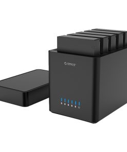 Box Ổ cứng HDD 5 khay Orico 3.5" USB 3.0 DS500U3-EU-BK-BP
