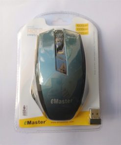 Chuột không dây Emaster EMW520 (Màu xanh)