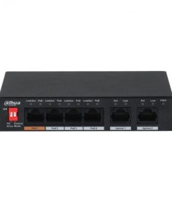 Switch PoE Dahua 3006-4ET-60 2uplink 60W