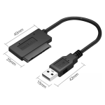 Bộ chuyển USB 3.0 to SATA IOCREST không nguồn phụ (dùng cho ổ cứng 2.5 inch)