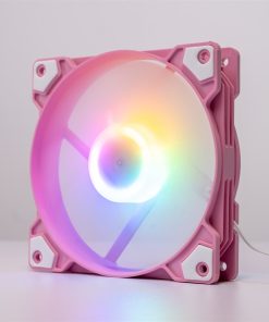 Fan Case Red Moon K8 Led RGB (Màu hồng)