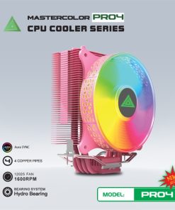 Tản Nhiệt CPU VSP PRO4 Led ARGB (Pink)