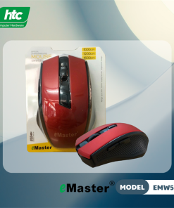 Chuột không dây Emaster EMW520 (Màu đỏ)
