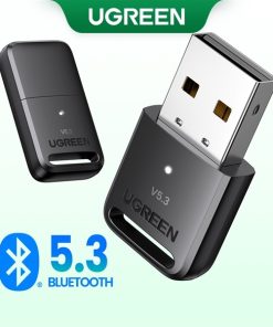 USB Bluetooth v5.3 Ugreen 90225 kết nối cùng lúc 7 thiết bị, tầm xa 20m