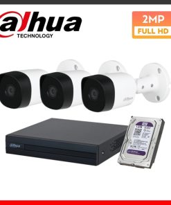 Combo 3 Camera Dahua HDCVI 2MP hồng ngoại