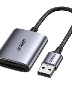 Đầu đọc thẻ SD/TF chuẩn USB Type-C Ugreen 80888 vỏ nhôm cao cấp