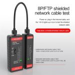 Bộ test cáp mạng RJ45 Habotest HT812A (dùng pin AAA)