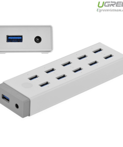 Bộ chia đa năng Hub 1 USB 3.0 to 10 Ports Ugreen 20297