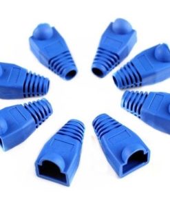 Chụp đầu mạng RJ45 màu xanh