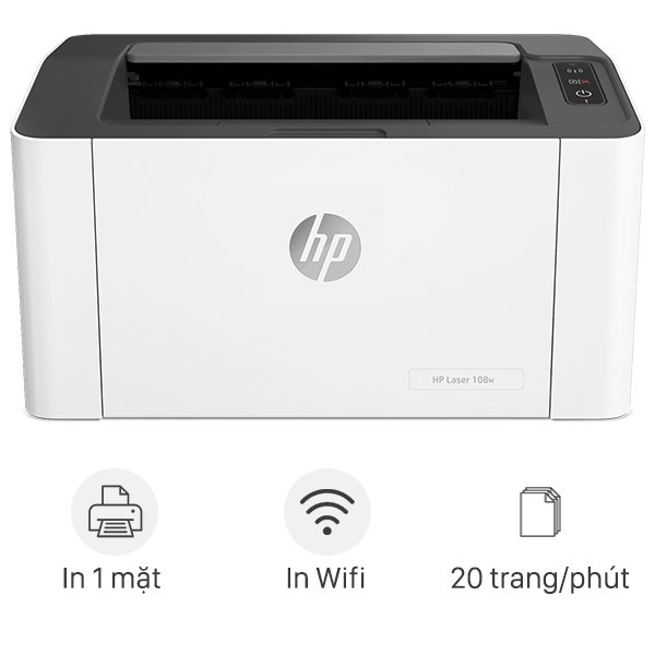 Máy in laser trắng đen đơn năng HP 108w