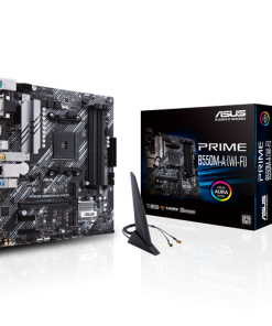Mainboard Asus Prime B550M-A Wifi II (AMD B550, AM4, m-ATX, 4 khe RAM DRR4, Wi-Fi 6 AX200)