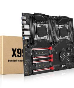 Combo Main X99 ZX-DU99D4 V1.31 Dual CPU Xeon E5-2683 V3 DDR4 64GB Reg ECC (32GBx2)