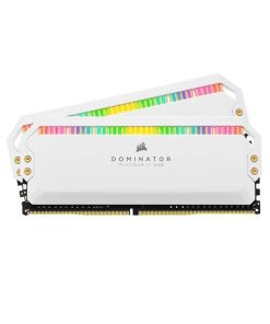 Kit RAM PC Corsair Dominator Platinum RGB White 64GB DDR5 (2x32GB)