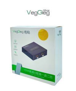 Bộ chia HDMI 1 ra 2 Veggieg V-HD06